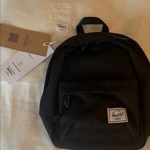 Herschel Classic Backpack, Black,Mod Mini - 6.5L